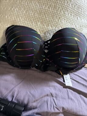 torrid xl plunge push up bra